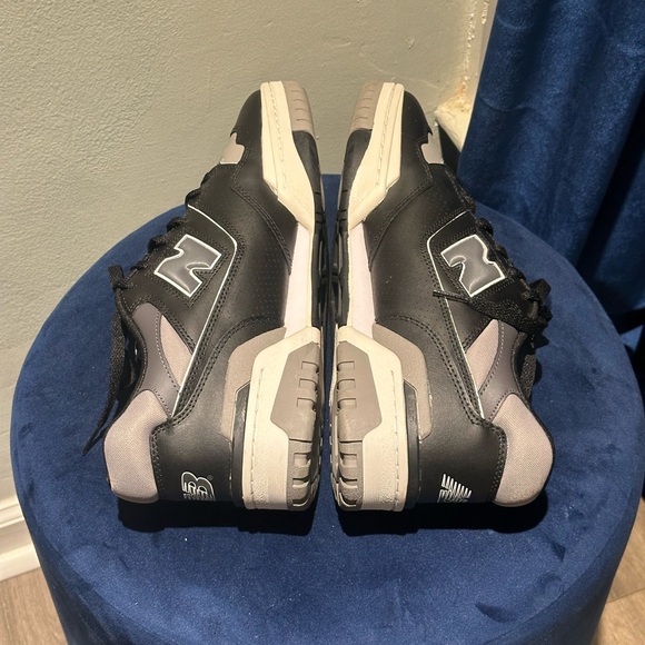 New Balance 550 Black & Gray Men Size 10.5 BB550SR1 - Picture 9 of 10